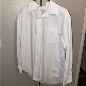White button up dress shirt